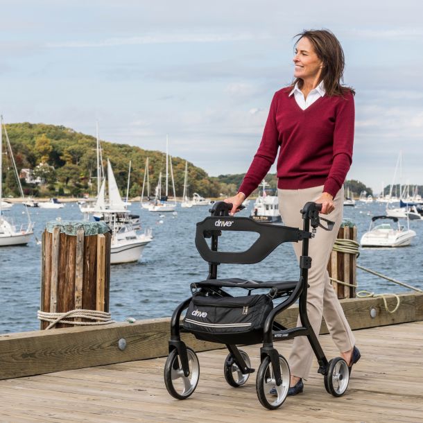 Drive Medical Nitro Sprint Rollator with Accessories