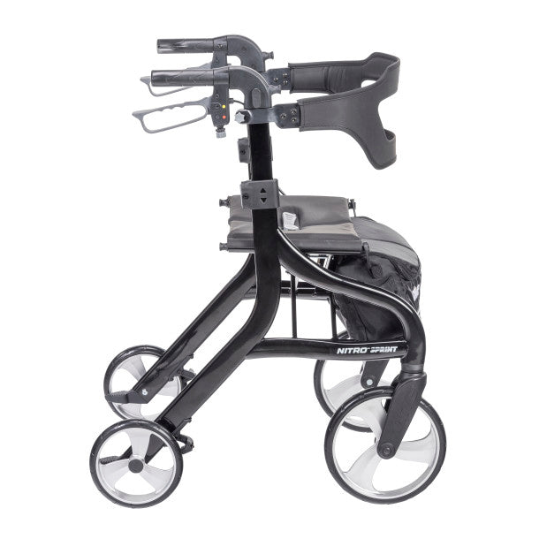 Drive Medical Nitro Sprint Rollator with Accessories