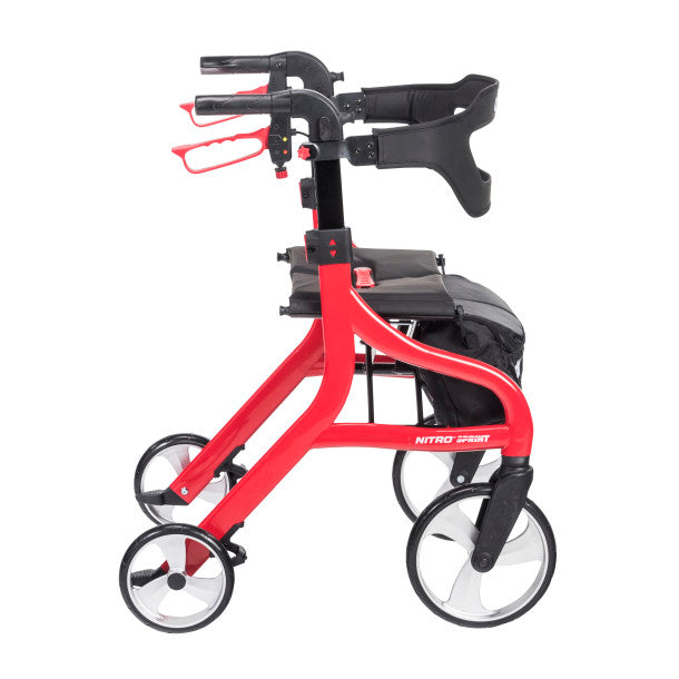 Drive Medical Nitro Sprint Rollator with Accessories