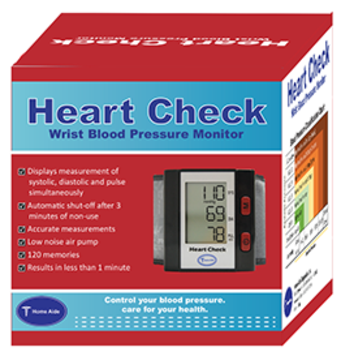 HEART CHECK WRIST BP MONITOR