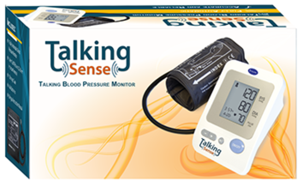 TALKING SENSE ARM AUTOMATIC BP MONITOR WITH REGULAR CUFF