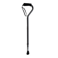 CaneCraft Bariatric Cane with Foam Handle, Silver