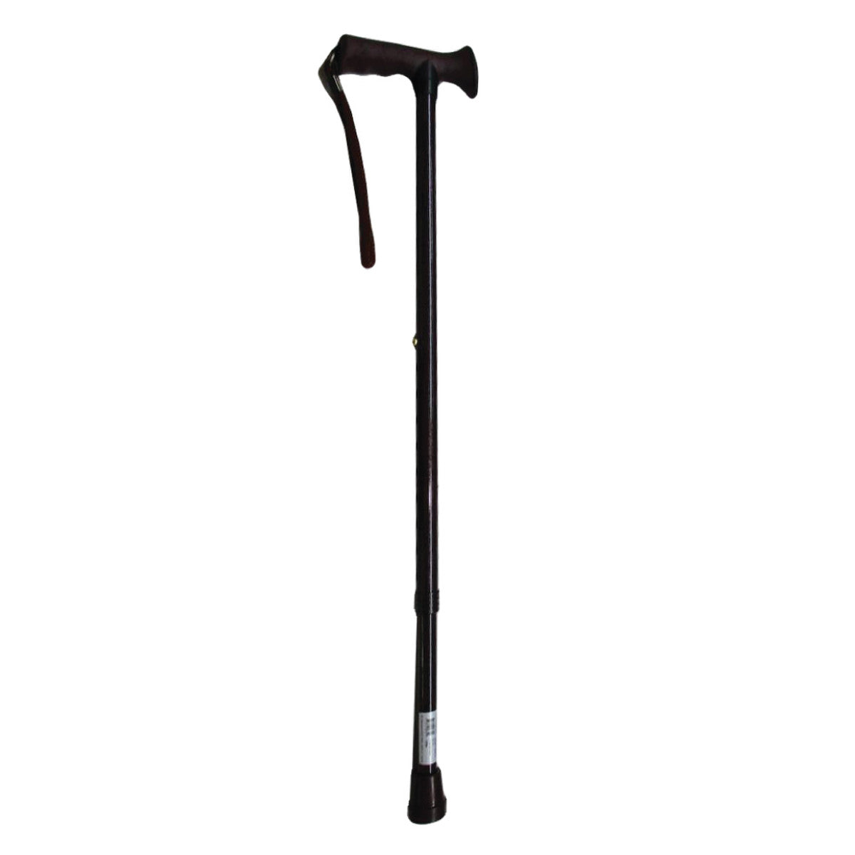 CaneCraft T-Handle Cane with TPR Handle, Coffee