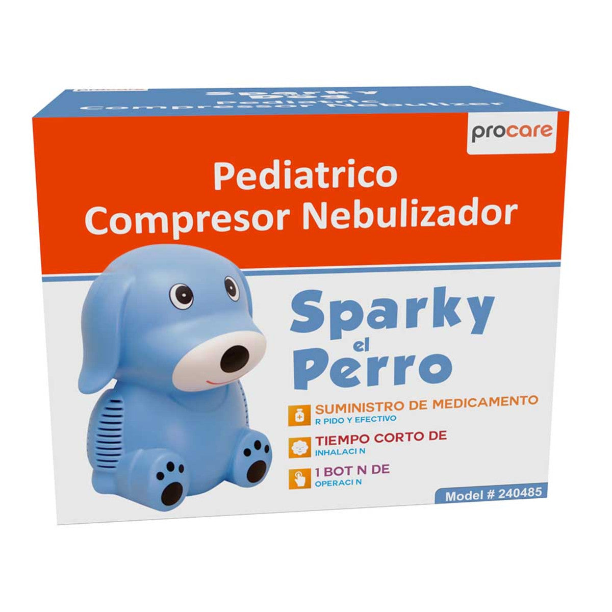 PROCARE SPARKY THE DOG PEDIATRIC NEBULIZER