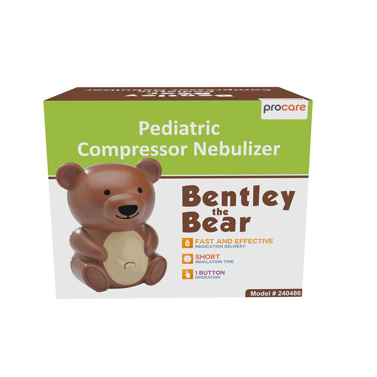 PROCARE BENTLEY THE BEAR PEDIATRIC NEBULIZER