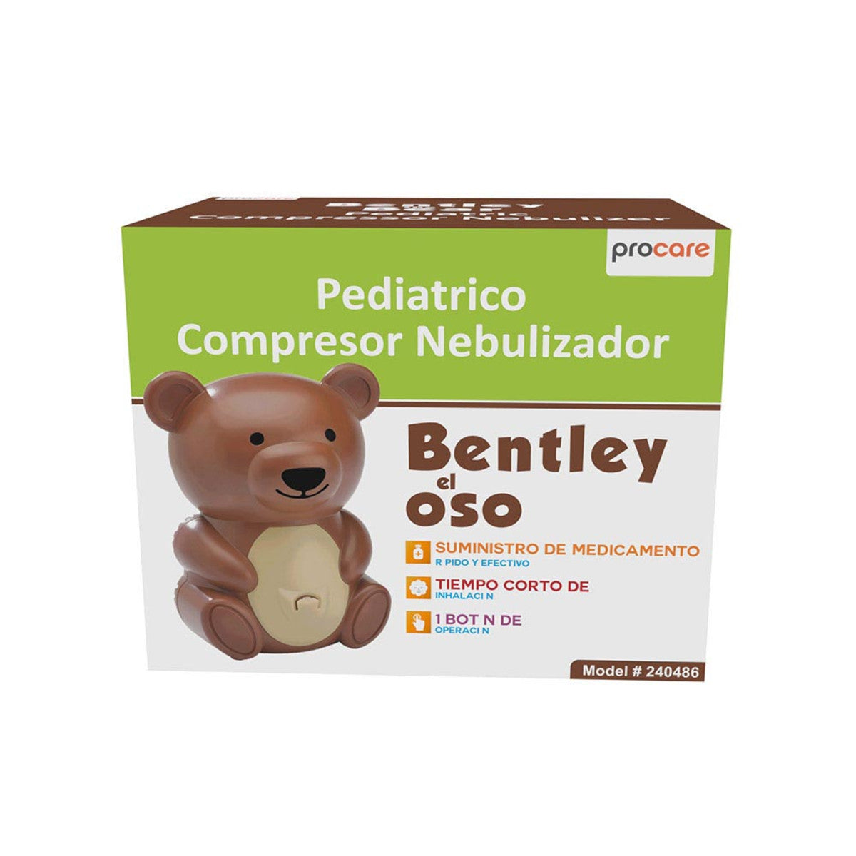 PROCARE BENTLEY THE BEAR PEDIATRIC NEBULIZER