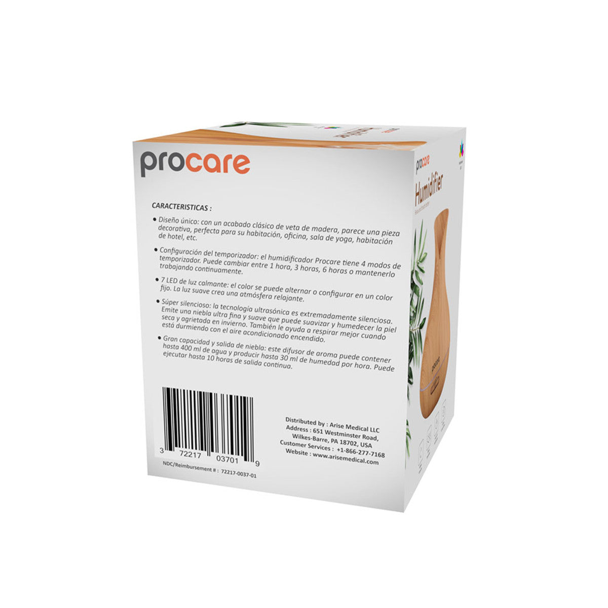 PROCARE HUMIDIFIER