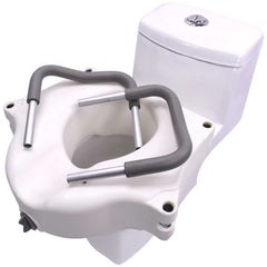 PROCARE LOCKING TOILET SEAT WITH ARMS