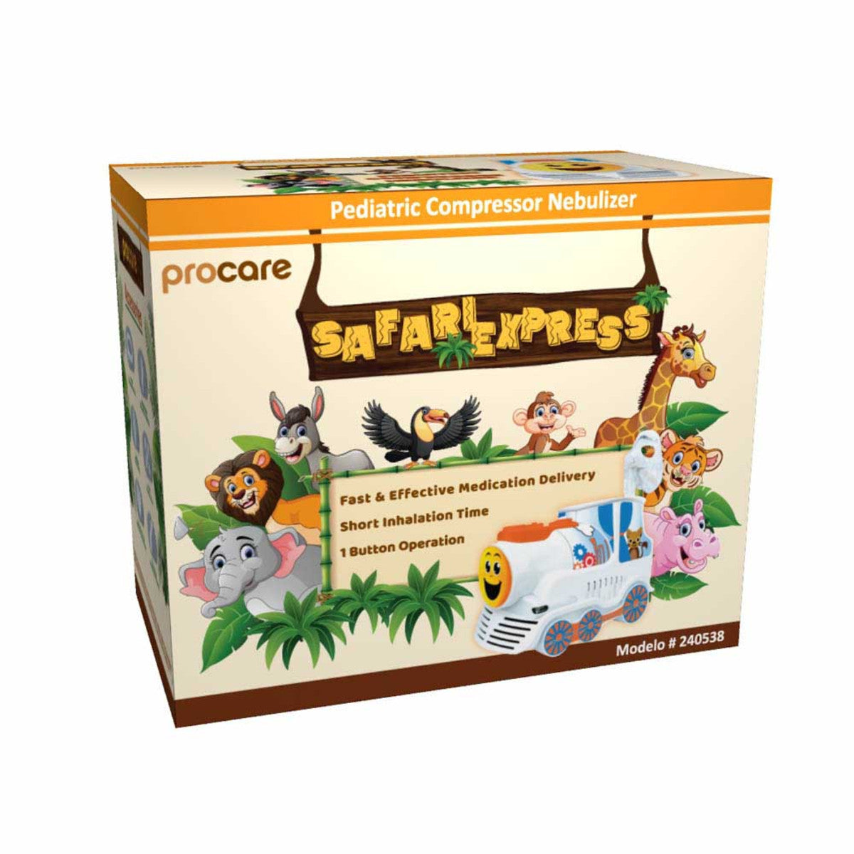 PROCARE SAFARI EXPRESS PEDIATRIC NEBULIZER