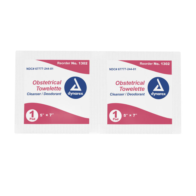 Dynarex Obstetrical Towelettes