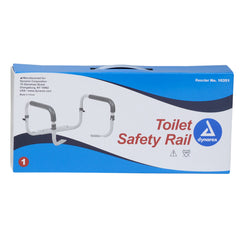 TOILET SAFETY RAIL, WHITE