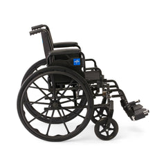 K3 GUARDIAN 18" WIDE WHEELCHAIR WITH DESK-LENGTH ARMS AND SWING-AWAY FOOTRESTS