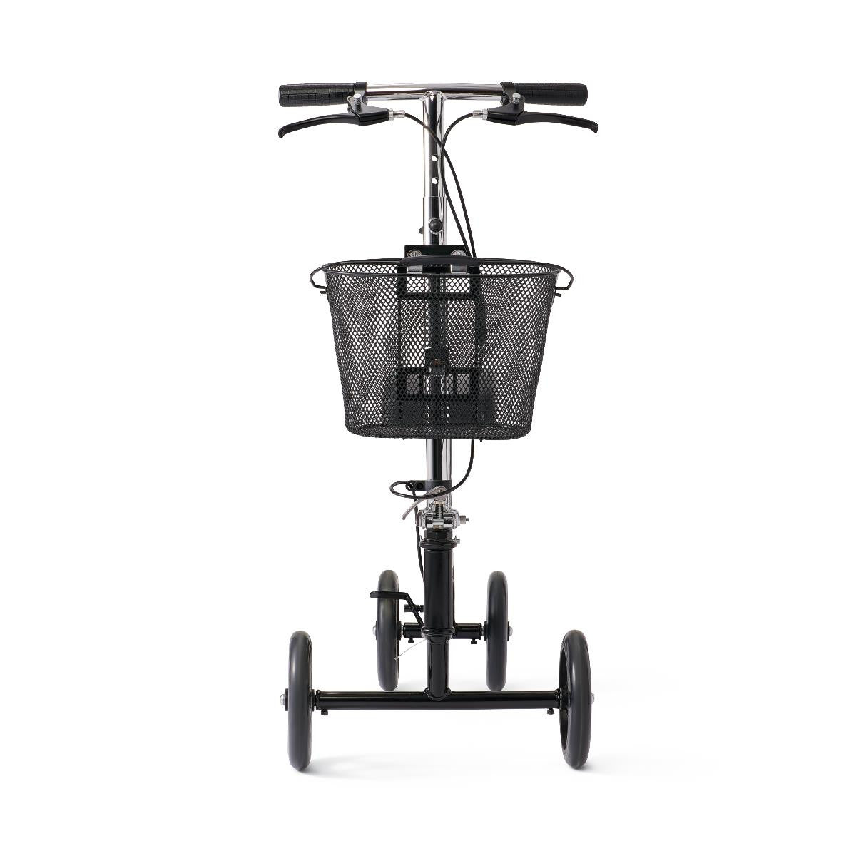 4-Wheeled Knee Walker/Scooter Black