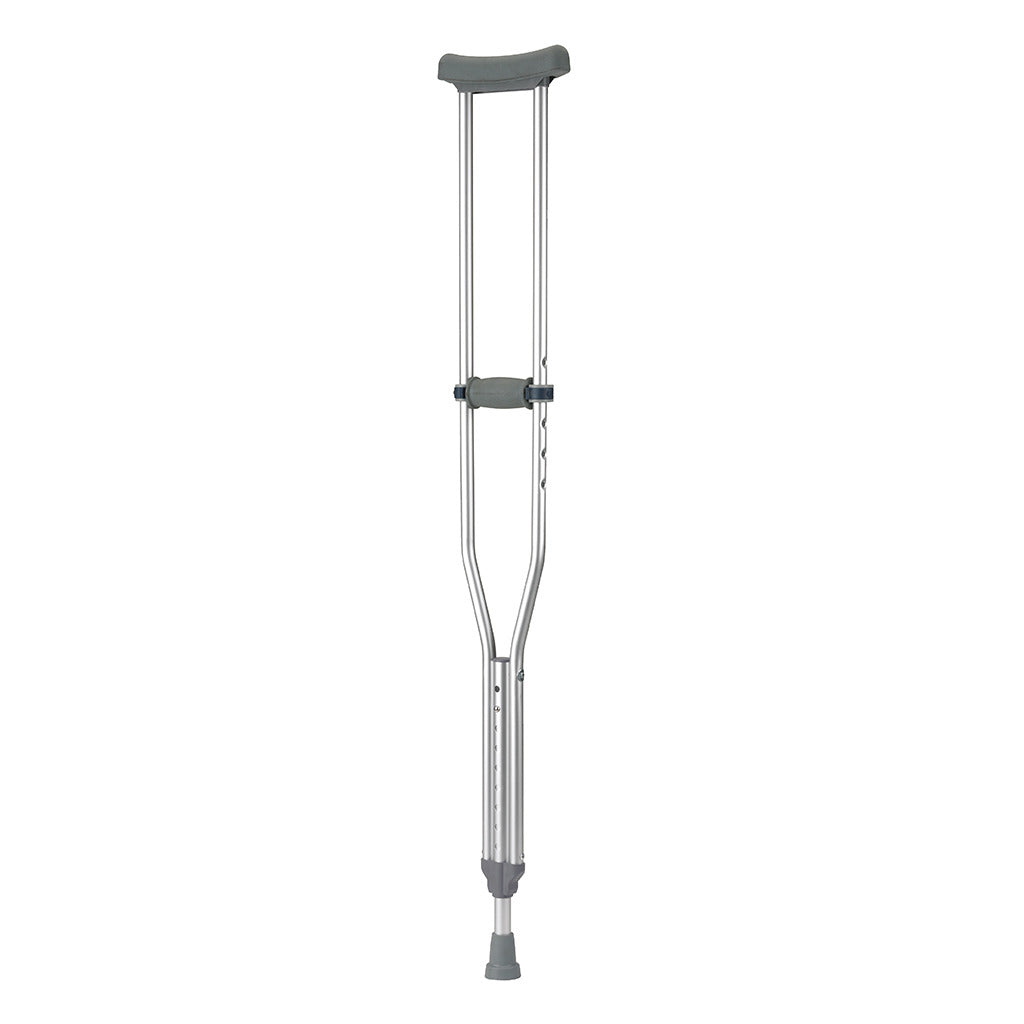 Drive Medical EZ Adjust Aluminum Crutches with Euro-Style Clip and Accessories