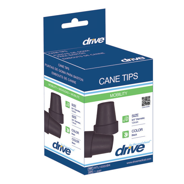 Drive Medical Cane Tip (¾" cane diameter)