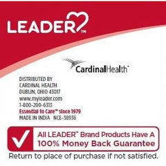 Leader Alcohol Swabs, 100 Swabs Sterile and Individually Wrapped Cleans and Disinfects