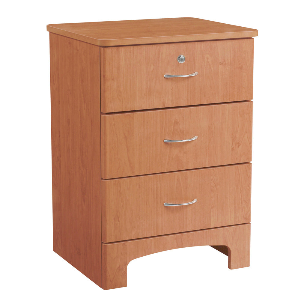 Drive Medical Oslo 3 Drawer Bedside Cabinet