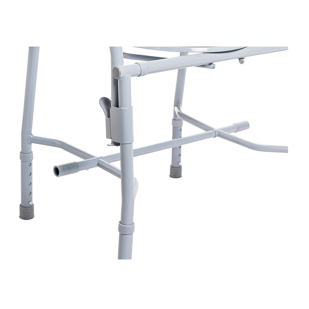 Drive Medical Deluxe Steel Drop Arm Commode