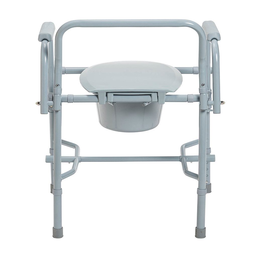 Drive Medical Deluxe Steel Drop Arm Commode