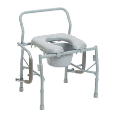 Drive Medical Drop Arm Steel Commode