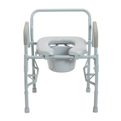 Drive Medical Drop Arm Steel Commode