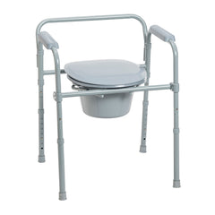 Drive Medical Folding Steel Commode