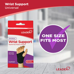 Leader Wrist Support Neoprene One Size.