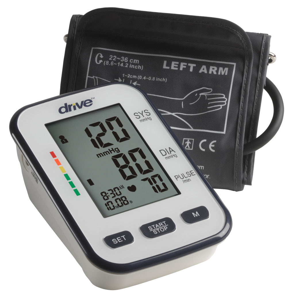 Drive Medical Deluxe Automatic Blood Pressure Monitor, Upper Arm