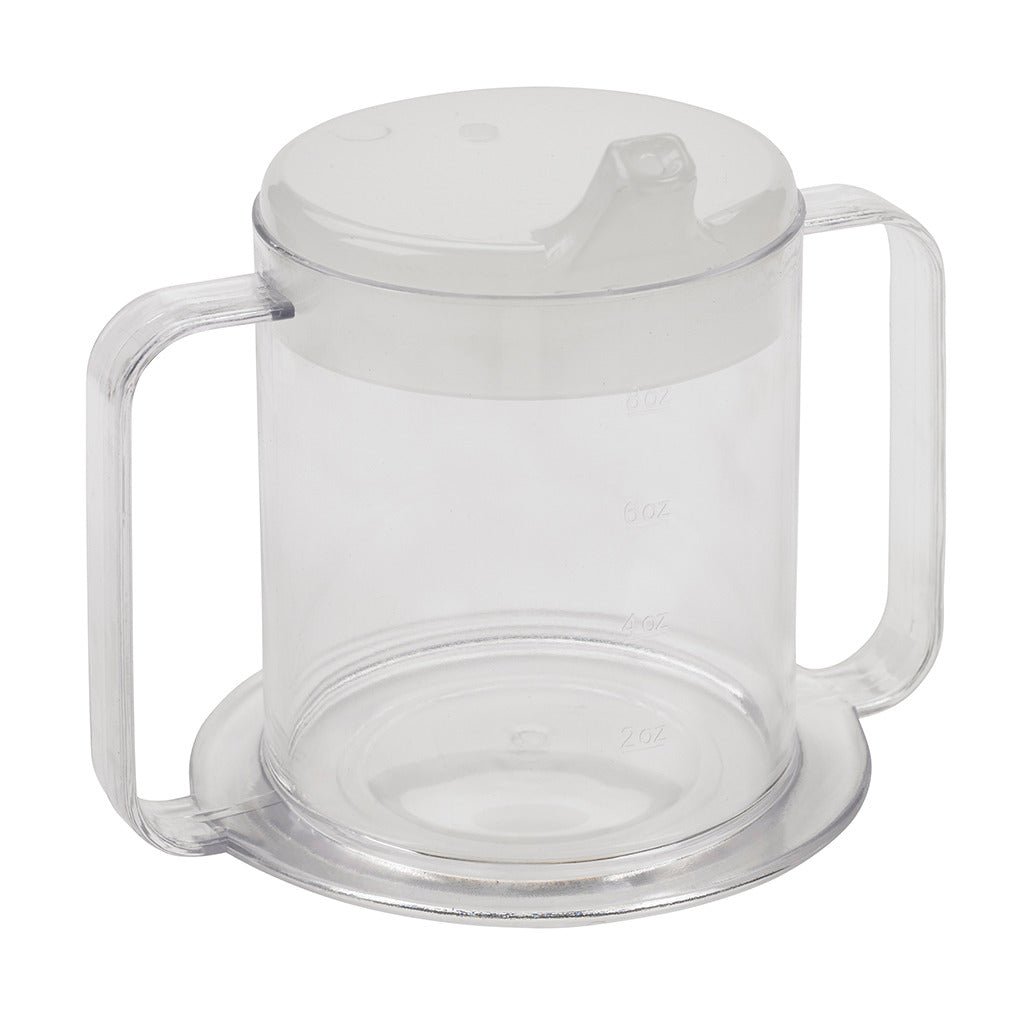 Drive Medical Clear 2-Handle Cup