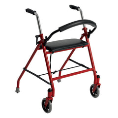 Drive Medical Two Wheeled Walker with Seat