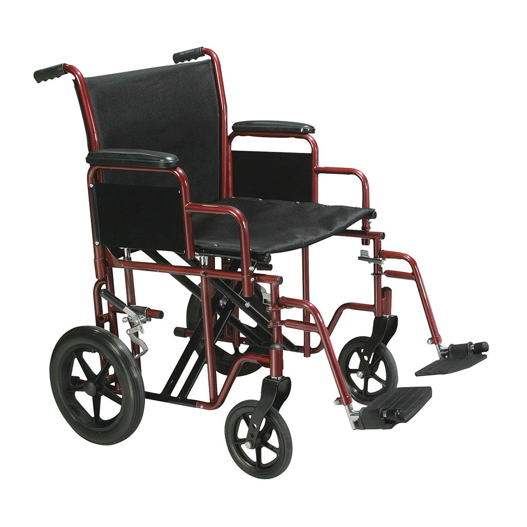 Bariatric Steel Transport Chair