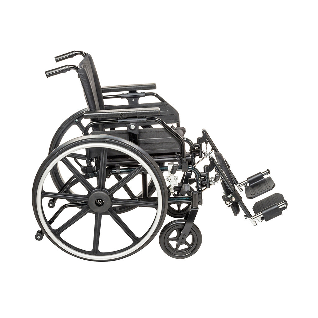 Drive Medical Viper Plus GT Wheelchair with Universal Armrests