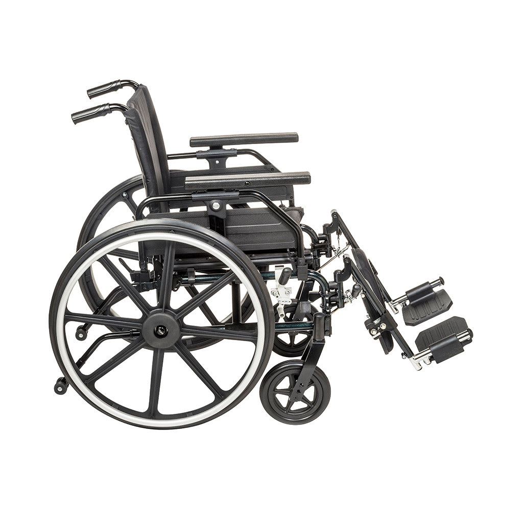 Drive Medical Viper Plus GT Wheelchair with Universal Armrests