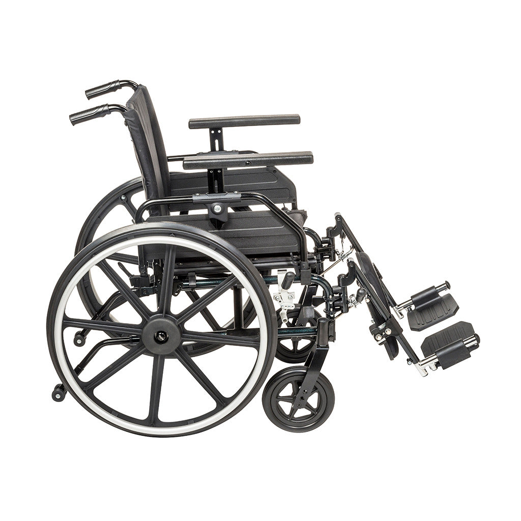 Drive Medical Viper Plus GT Wheelchair with Universal Armrests