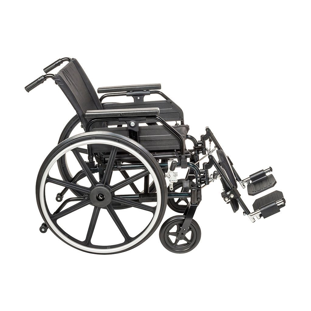 Drive Medical Viper Plus GT Wheelchair with Universal Armrests