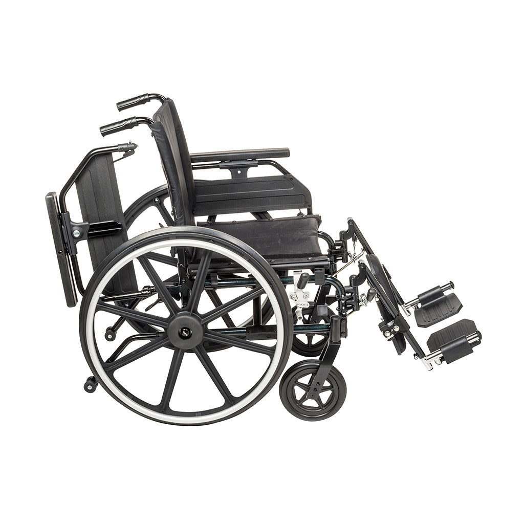 Drive Medical Viper Plus GT Wheelchair with Universal Armrests