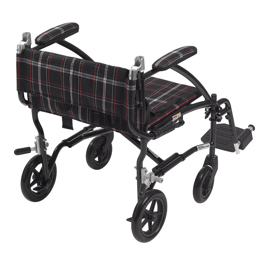 Drive Medical Fly-Lite Aluminum Transport Chair