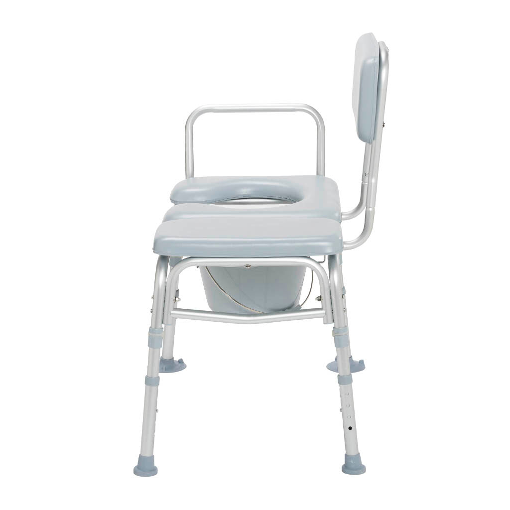 Drive Medical Combination Padded Transfer Bench/Commode