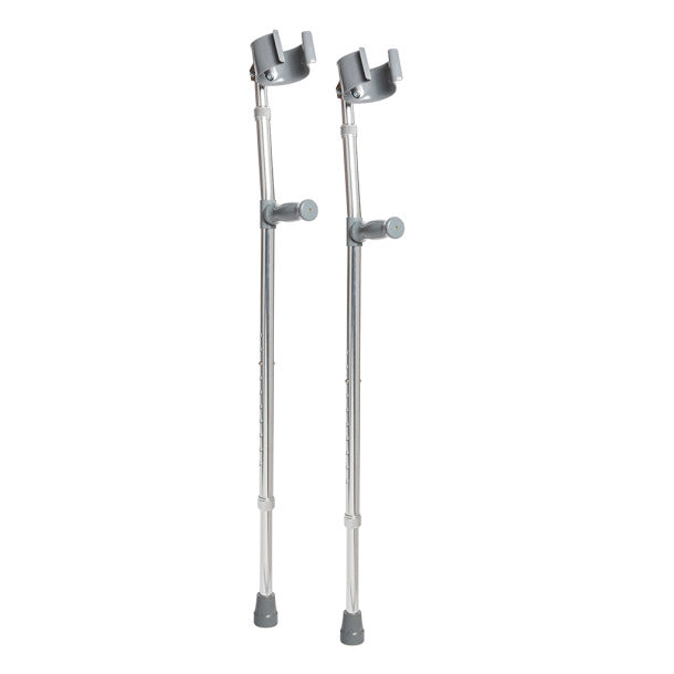 Drive Medical Steel Forearm Crutches