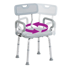 Drive Medical PreserveTech™ 360° Swivel Bath Chair