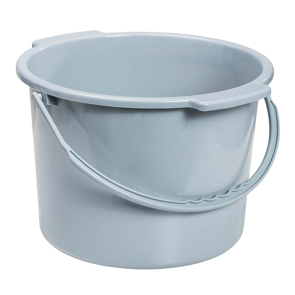 Drive Medical Commode Bucket with Handle and Lid, 12qt