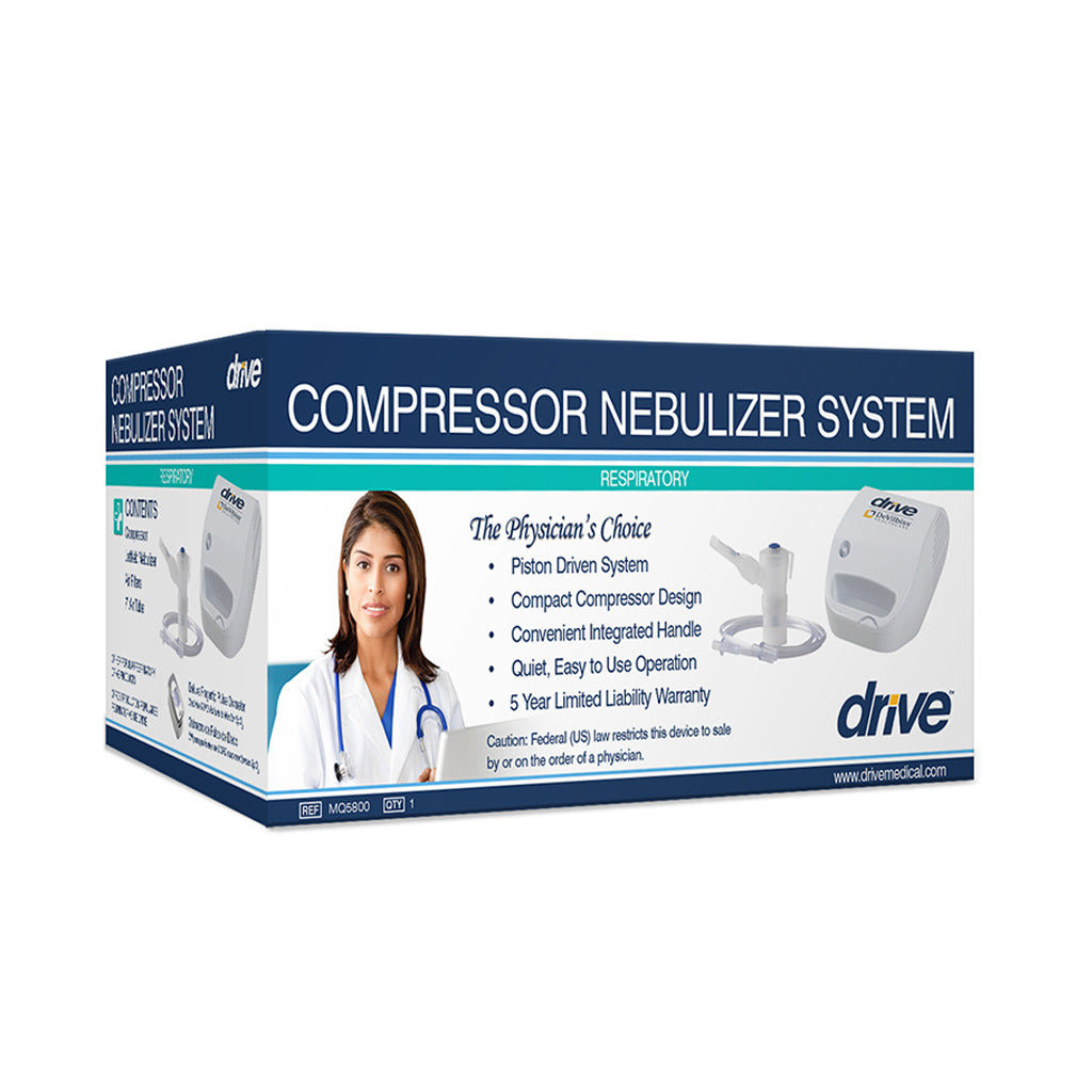 Drive Medical Compact Compressor Nebulizer