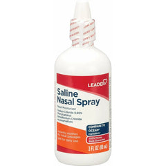 Leader Saline Nasal Spray, 3oz