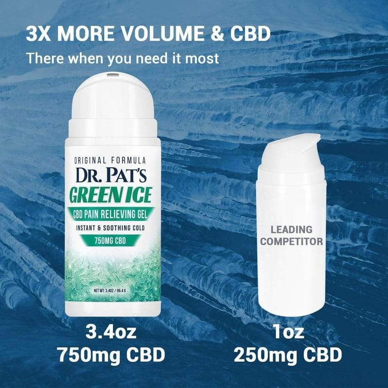 Vive Dr. Pat's Green Ice CBD Pain Cream