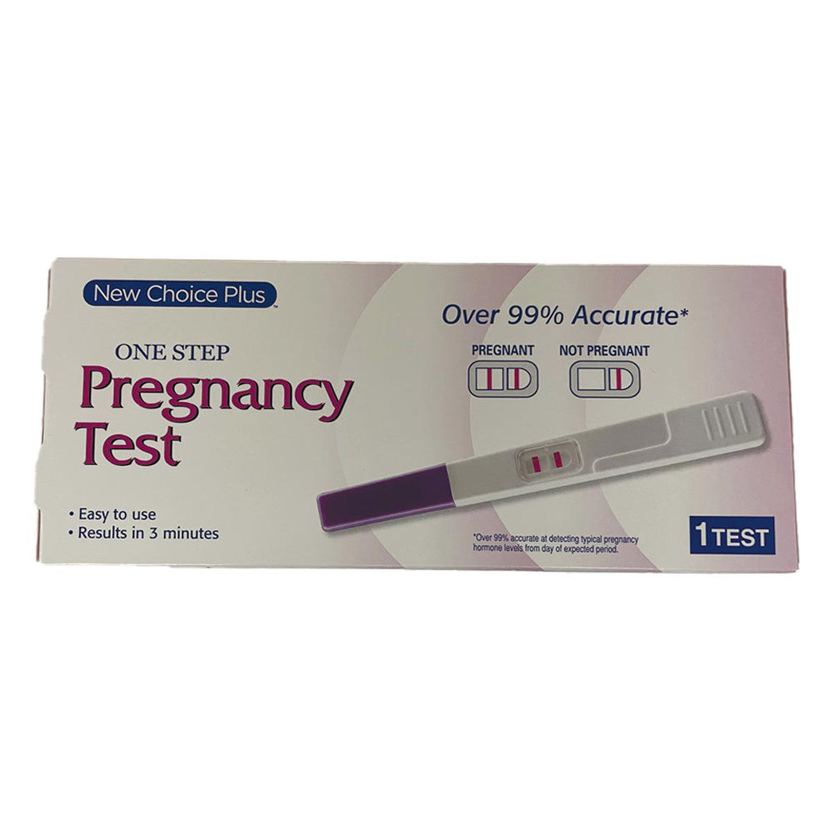 NEW CHOICE PLUS PREGNANCY TEST (1 TEST)