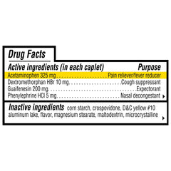 Equate Severe Cold & Flu Caplets, 24 Count