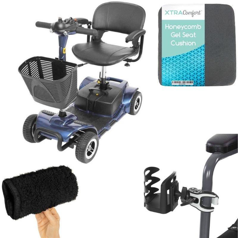 Vive 4 Wheel Scooter Bundle