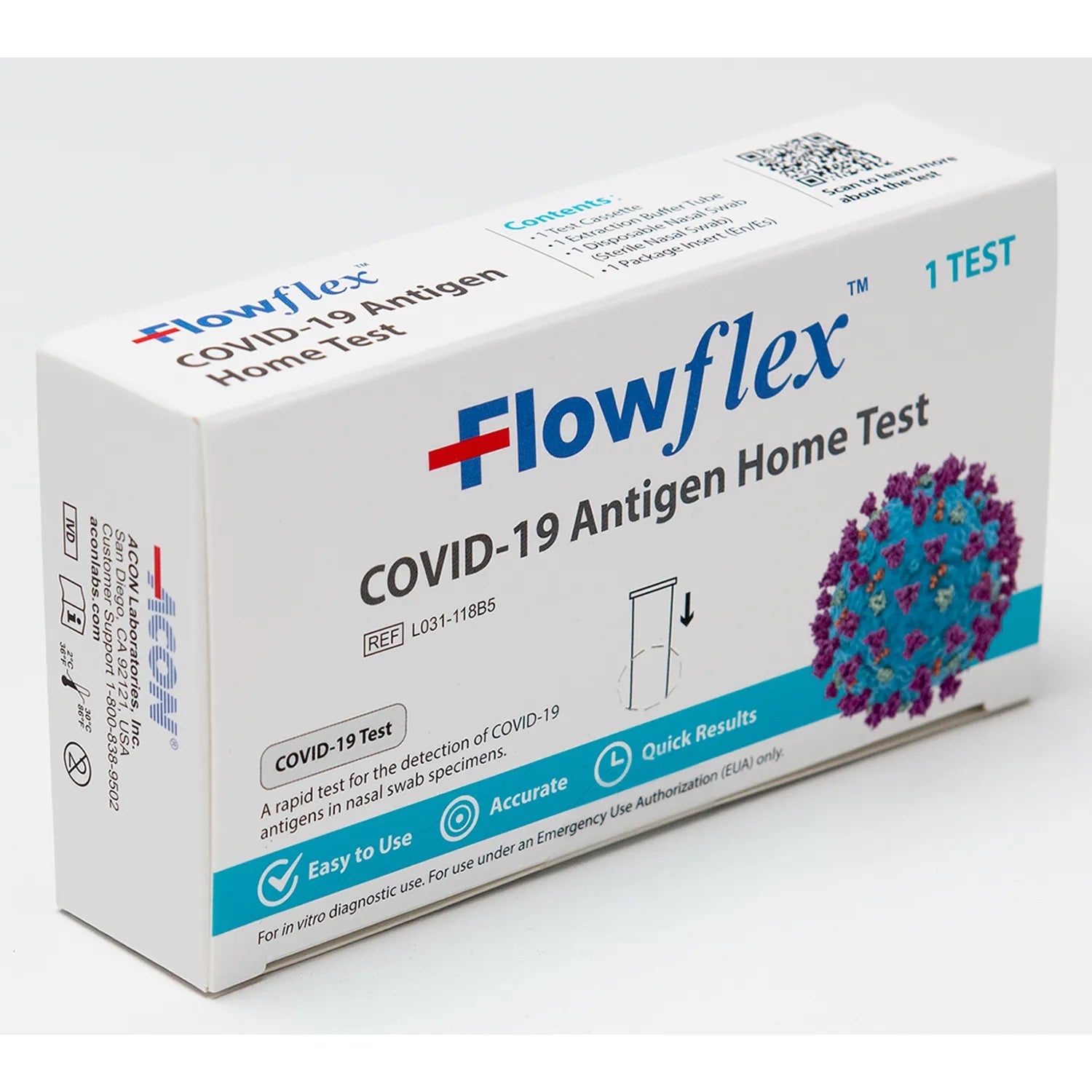 Flowflex COVID-19 Antigen Rapid Home Test Kit