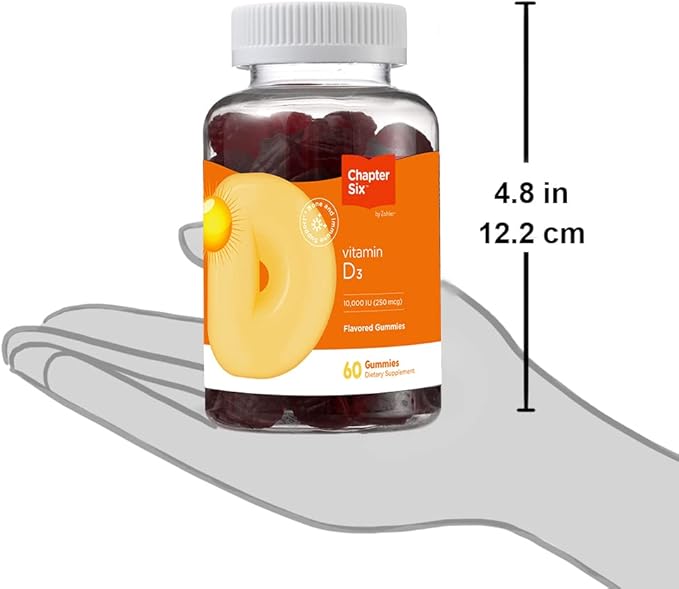 Zahler Vitamin D3 10,000 (60) Gummies