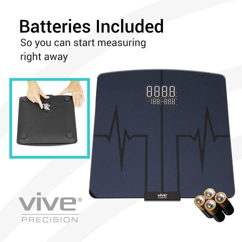 Vive Digital Heart Rate Scale Compatible with Smart Devices